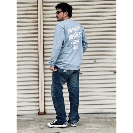 ENGINESTALL No money L/S TEE