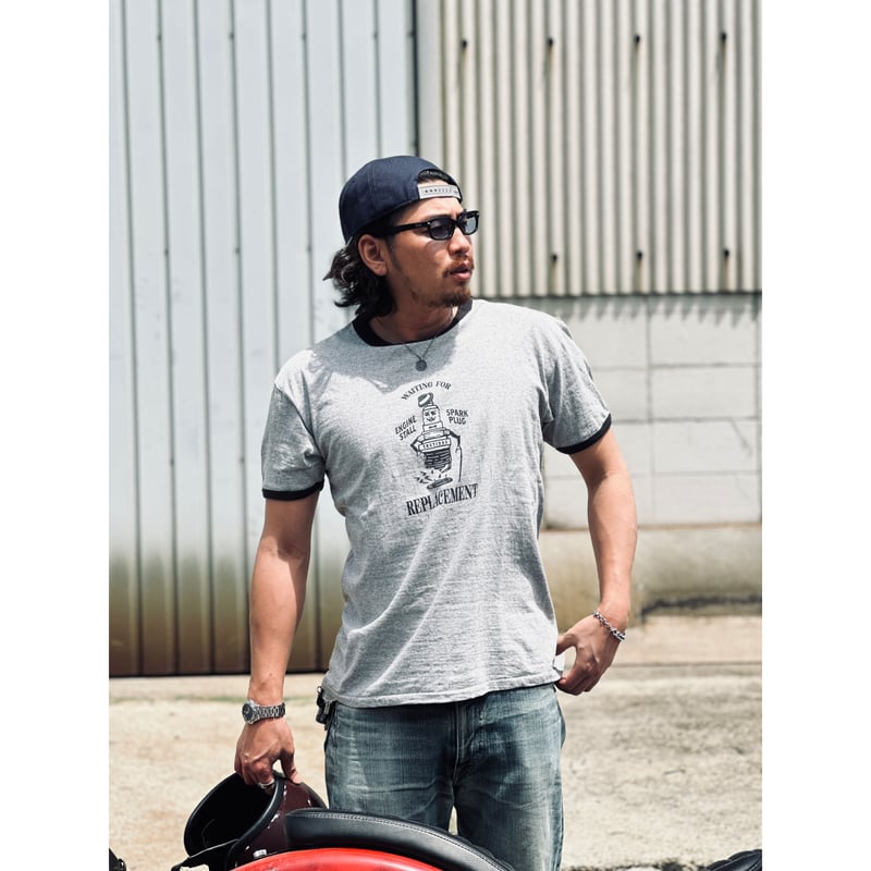 Mr. No Spark vintage ringer TEE | ENGINESTALL