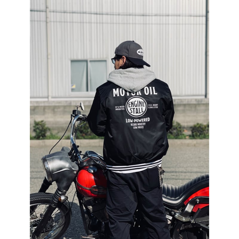 MOTOROIL stadium jacket（中綿入） | ENGINESTALL