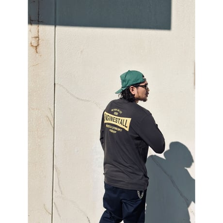 ENGINESTALL logo L/S TEE