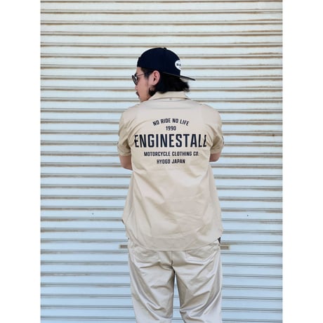 ENGINESTALL open collared shirt