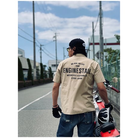 ENGINESTALL open collared shirt