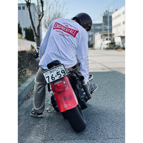 ENGINESTALL logo L/S TEE