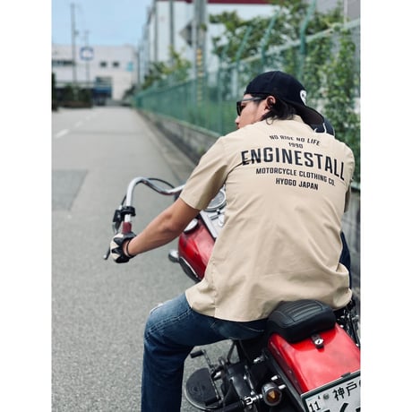 ENGINESTALL open collared shirt