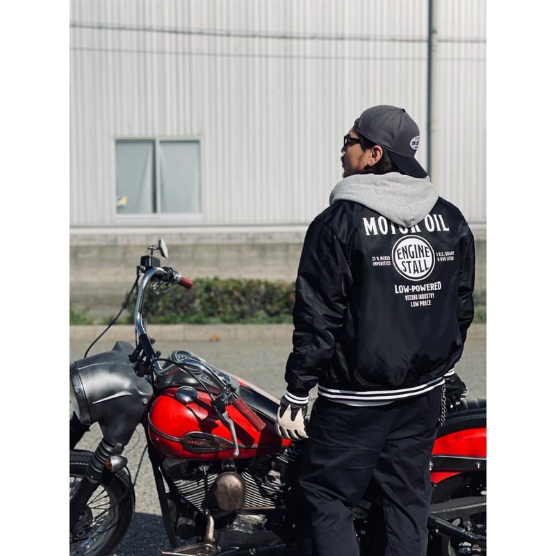 MOTOROIL stadium jacket（中綿入） | ENGINESTALL