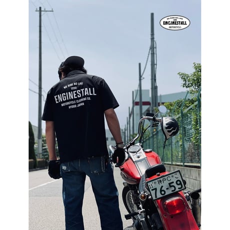 ENGINESTALL open collared shirt