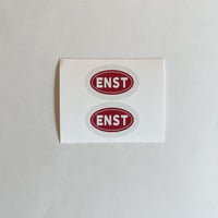 ENST helmet sticker 2枚セット