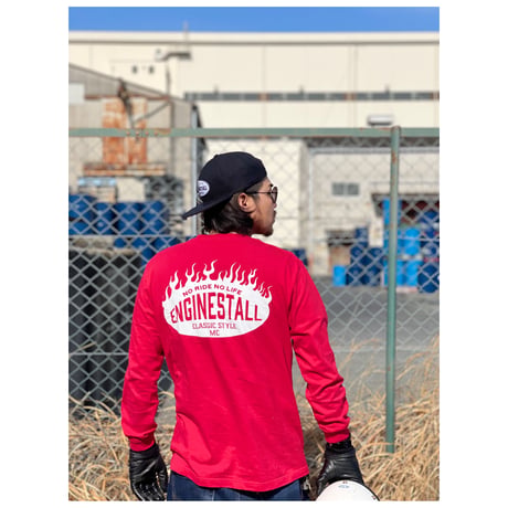 ENGINESTALL Fire pattern L/S TEE