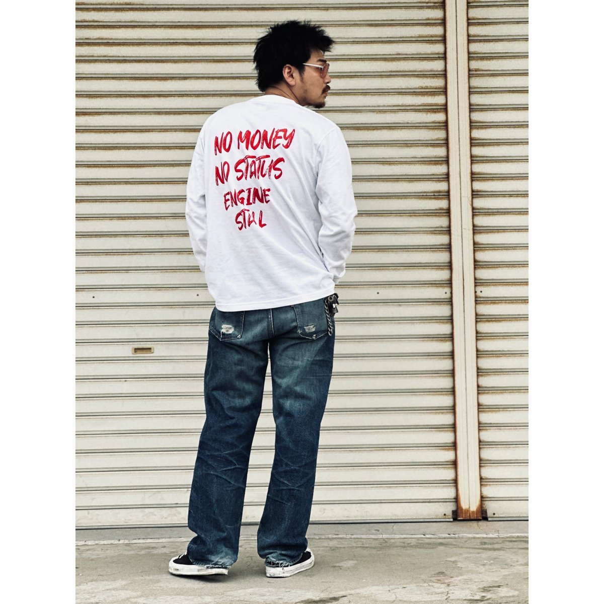 ENGINESTALL No money L/S TEE | ENGINESTALL