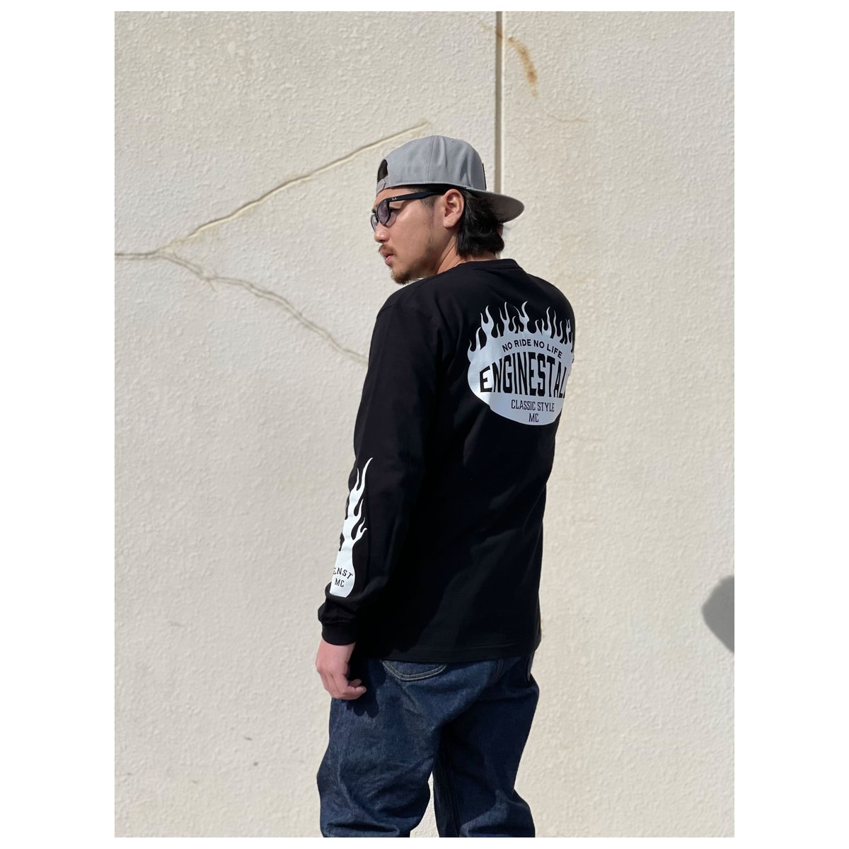 ENGINESTALL Fire pattern L/S TEE | ENGINESTALL ENGINESTALL Fire pattern L/S TEE | ENGINESTALL