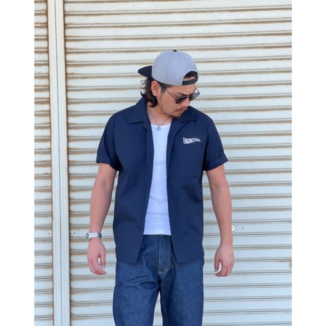 ENGINESTALL open collared shirt