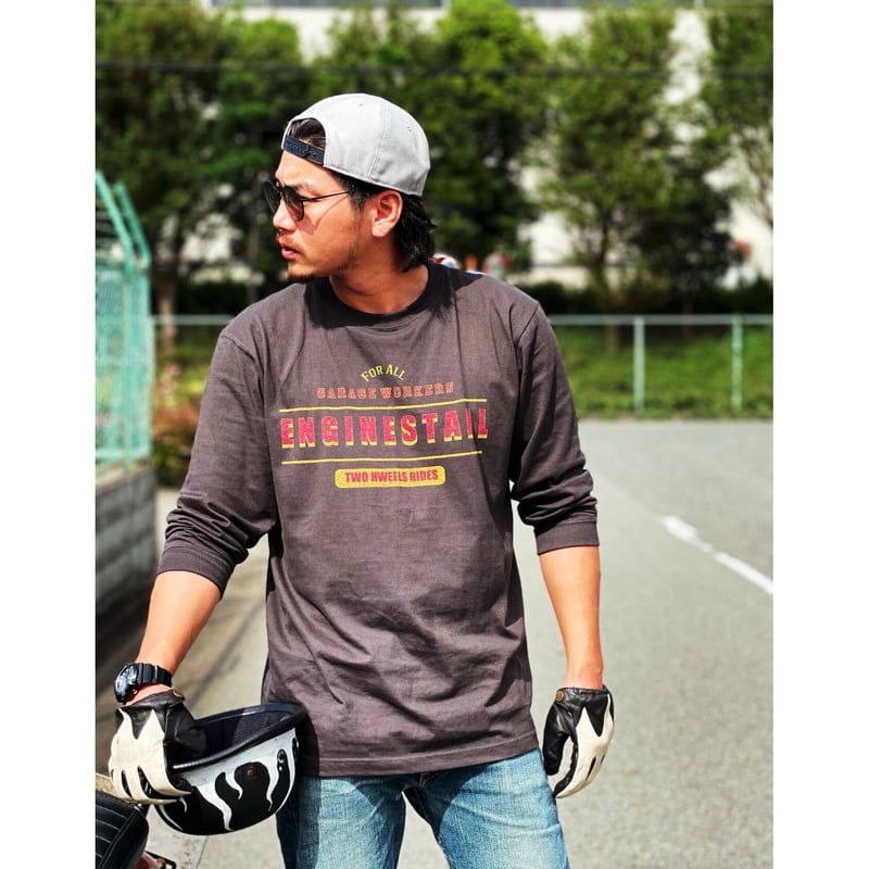 ENGINESTALL vintage L/S TEE | ENGINESTALL