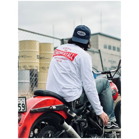 ENGINESTALL logo L/S TEE