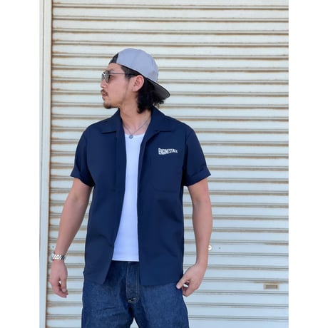 ENGINESTALL open collared shirt