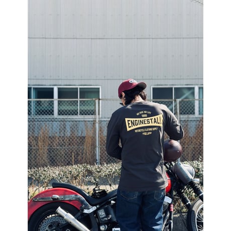 ENGINESTALL logo L/S TEE