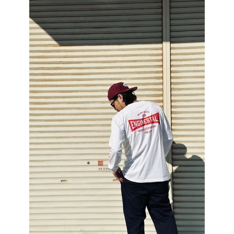 ENGINESTALL logo L/S TEE