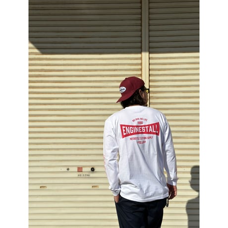 ENGINESTALL logo L/S TEE