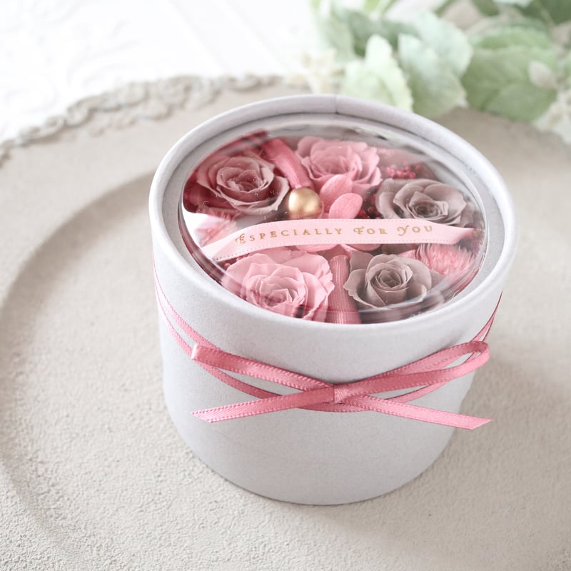 Preserved Flower】ミニばらのエスペシャリーフラワーボックス｜誕生日