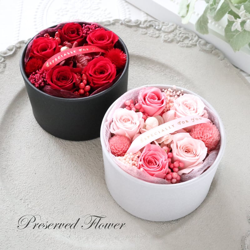 Preserved Flower】ミニ薔薇のエスペシャリーフラワーボックス｜誕生日