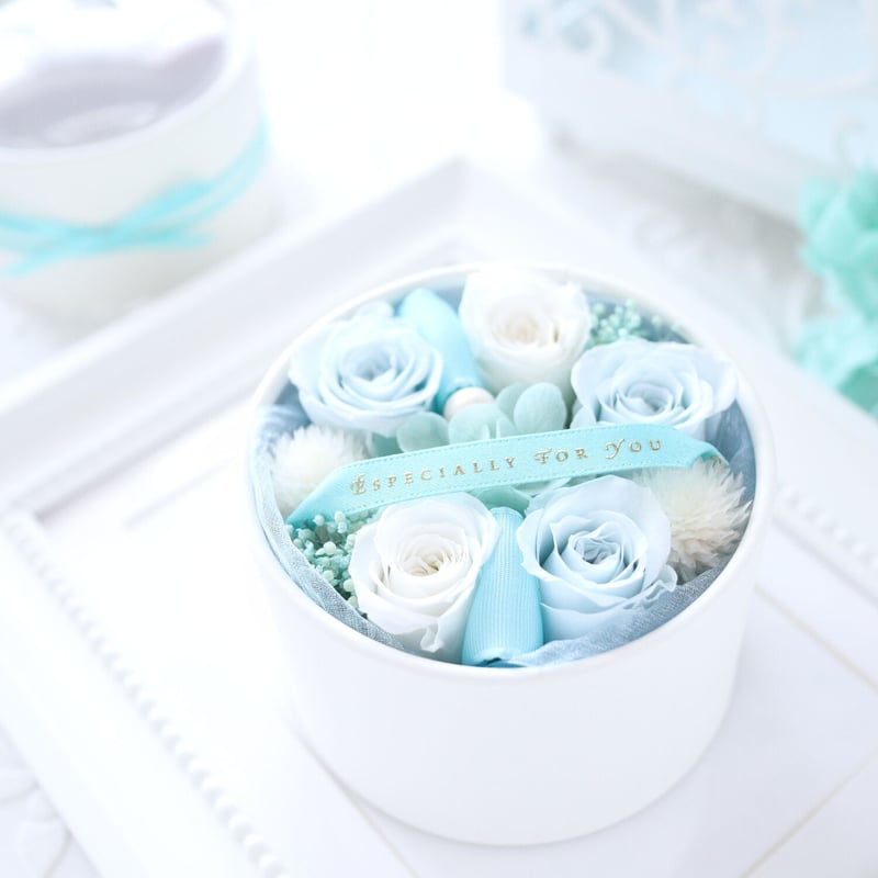 Preserved Flower】ミニばらのエスペシャリーフラワーボックス｜誕生日