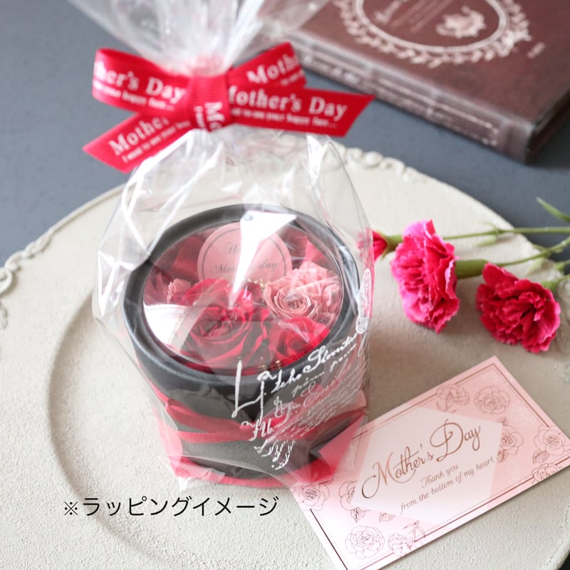 Preserved Flower】選べる3色｜バラとカーネーションのプチフラワー