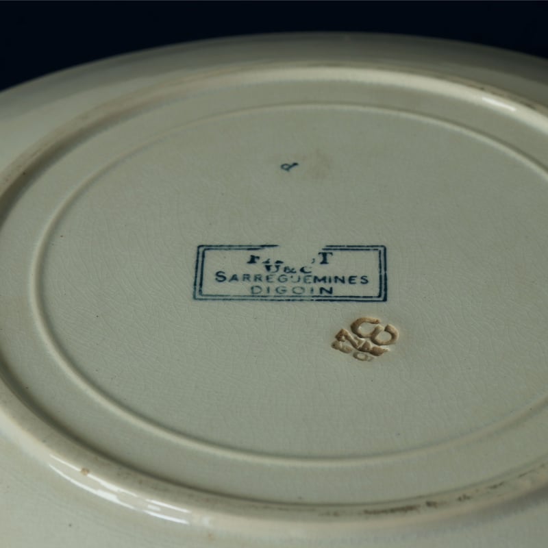 Digoin Sarreguemines｜プレート皿 | pebble