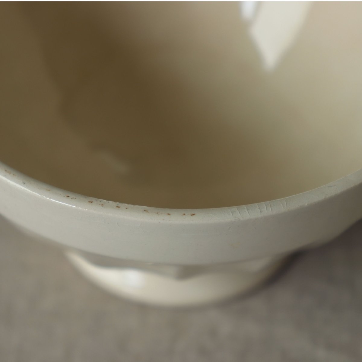 アンティーク　カフェオレボウル　 DIGOIN & Sarreguemines アンティーク カフェオレボウル 白 フランス ディゴワン