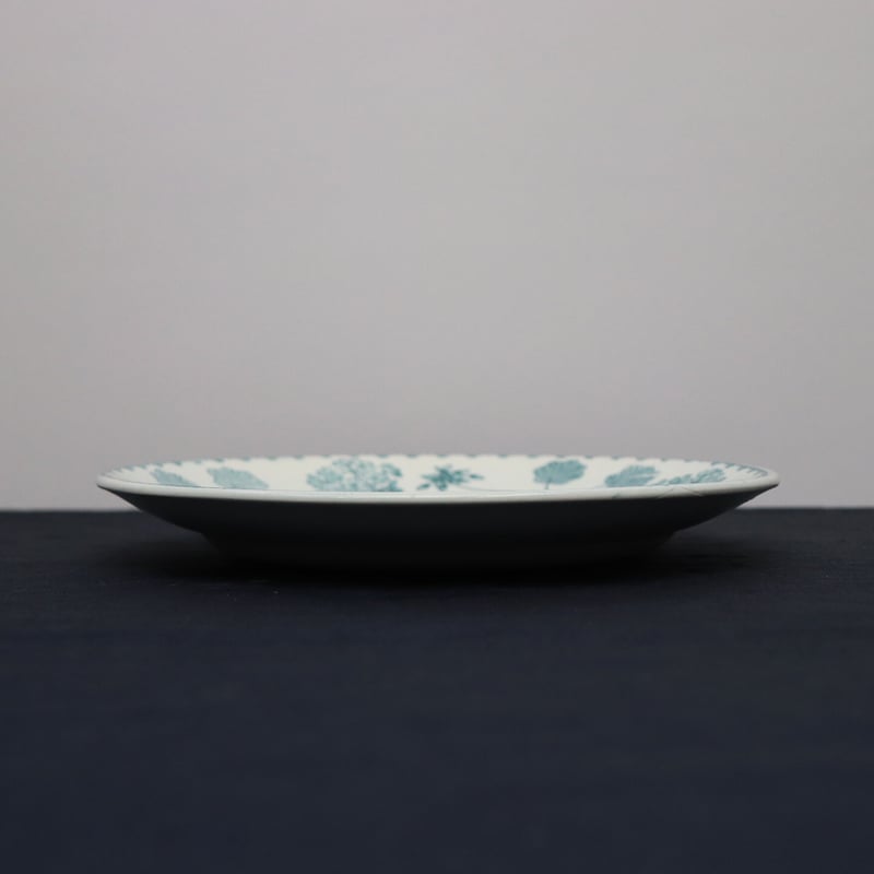 U＆C Sarreguemines ｜「GERANIUM」プレート皿 E | pebble