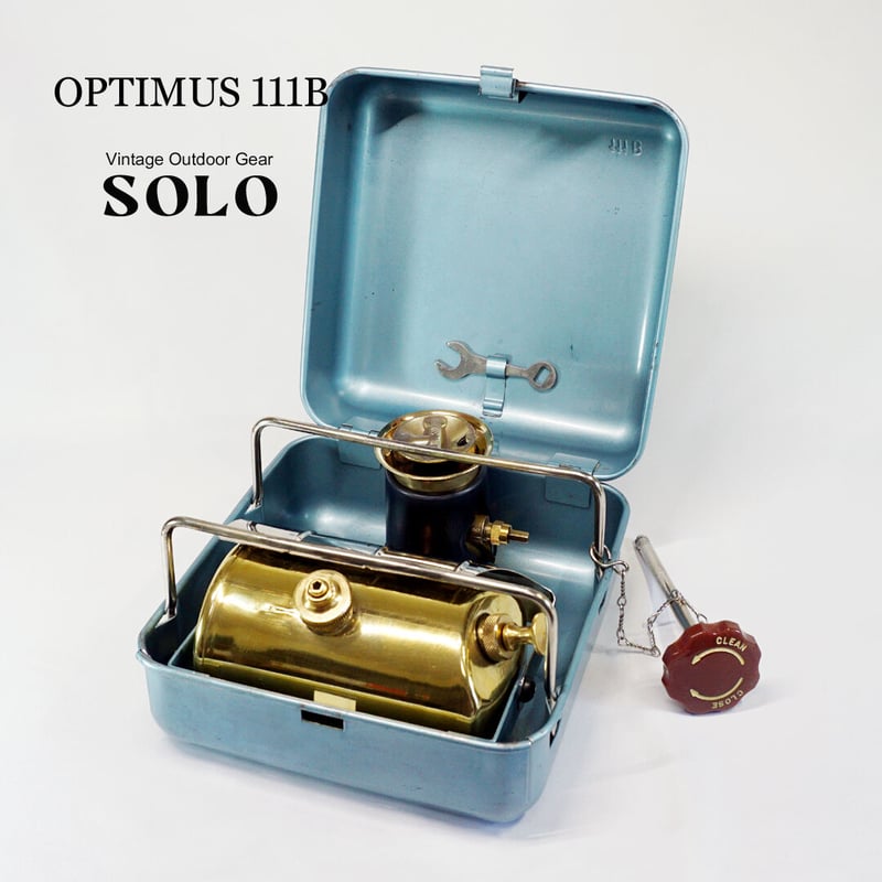 OPTIMUS111B/オプティマス111B | ヴィンテージ野外道具店 SOLO OPTIMUS111B/オプティマス111B | ヴィンテージ野外道具店 SOLO