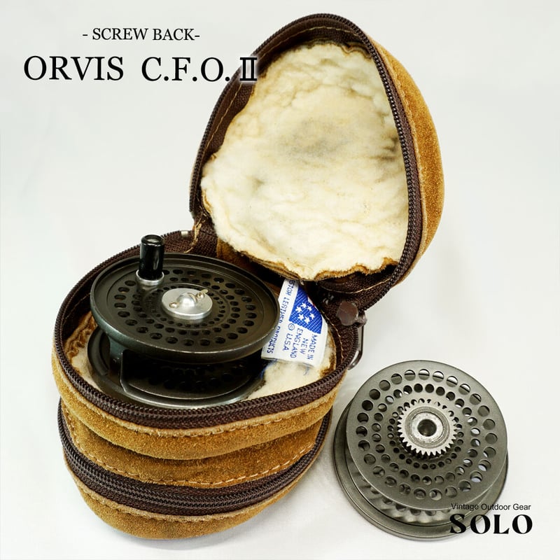 ORVIS CFO2 マイナスネジモデル エクストラスプール付き | ヴィンテージ野外道具店 ...