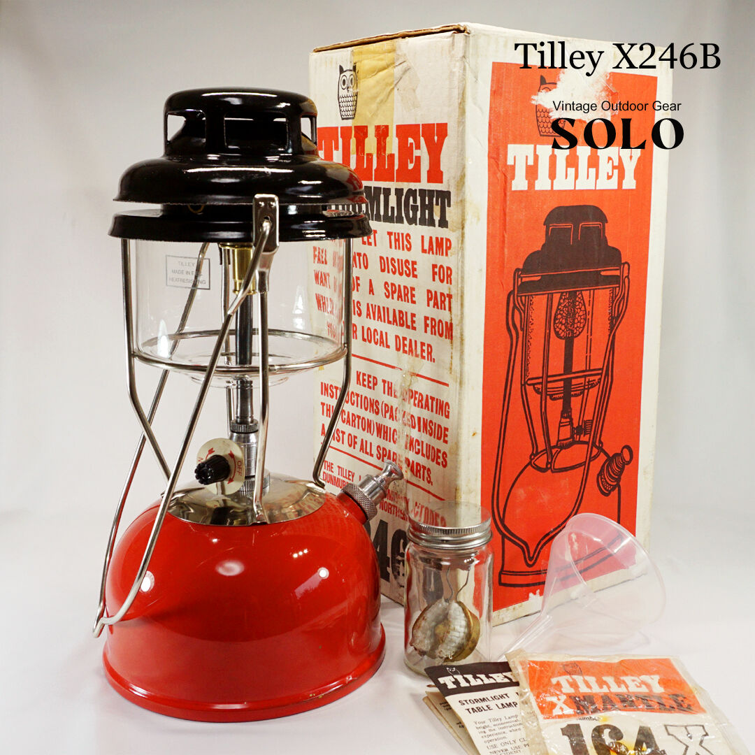 ティリー ランタン TILLEY LANTERN X246B | ヴィンテージ野外道具店 SOLO