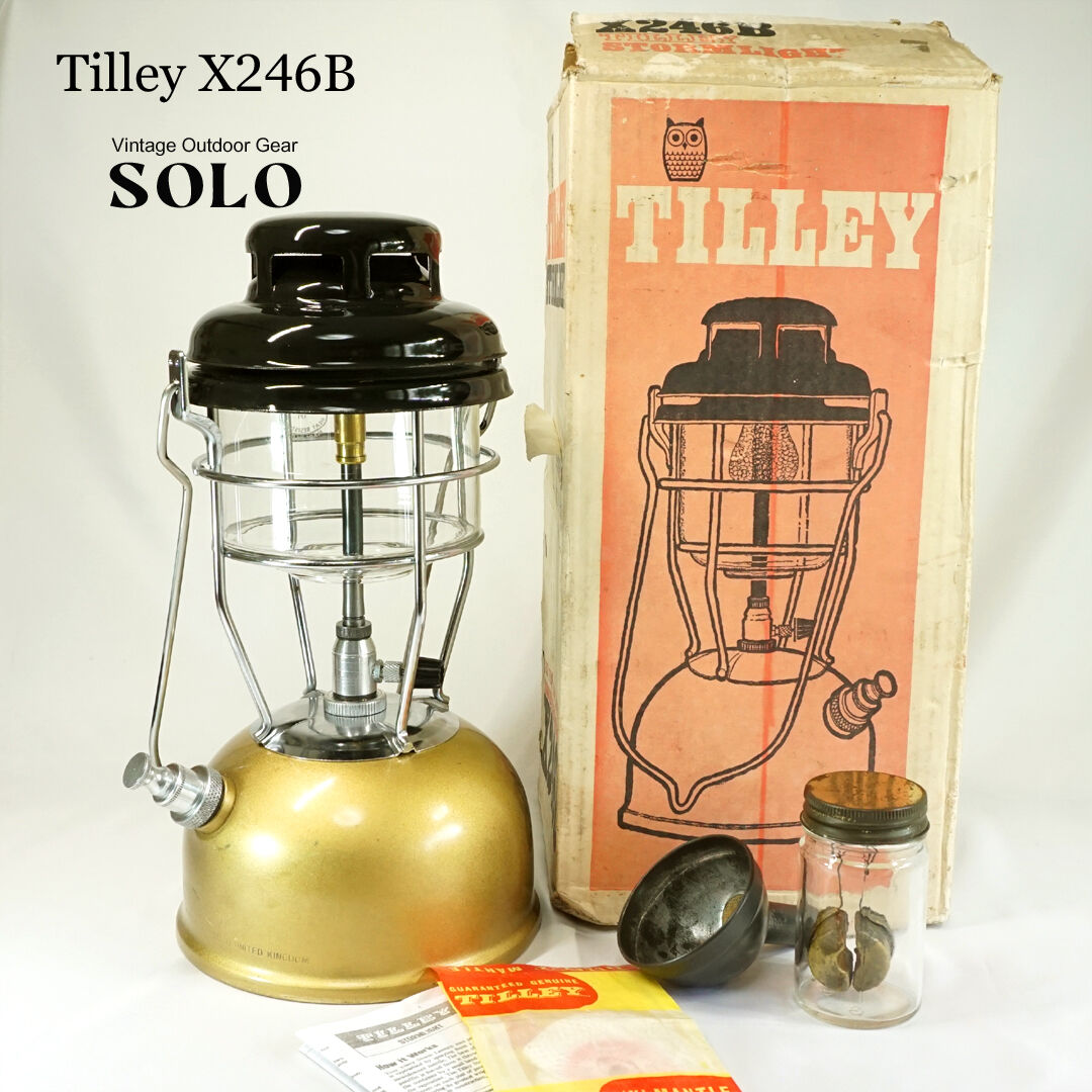 ビンテージランタン ティリー TILLEY X246B 1982年1月製造 - ライト