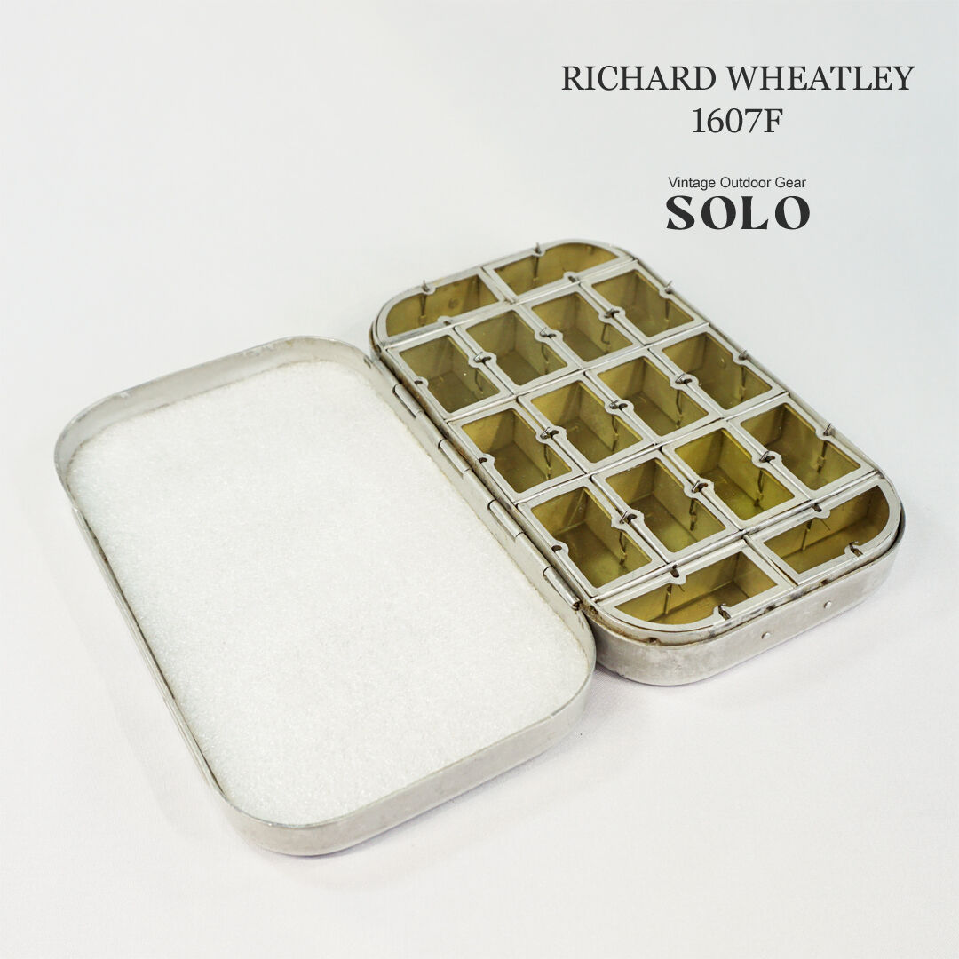 リチャードホイットレー Richard Wheatley フライボックスとリール RICHARD WHEATLEY 1607F / リチャードホイットレーフライボックス