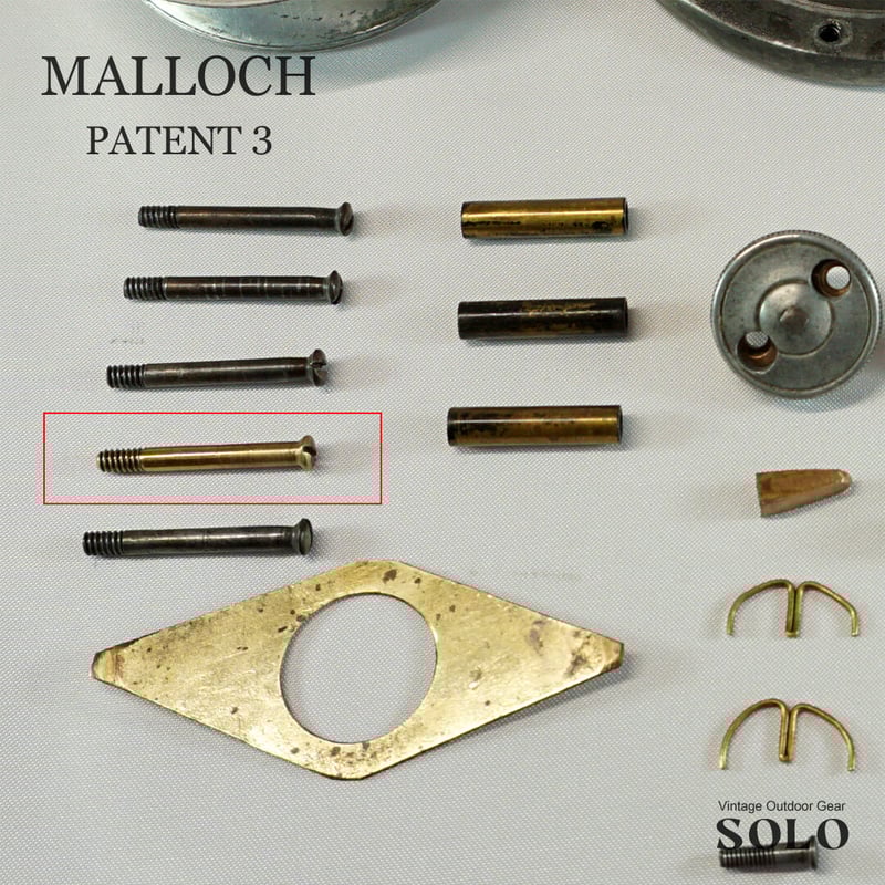 MALLOCH PATENT 3 マロックフライリール 3in | ヴィンテージ野外道具店