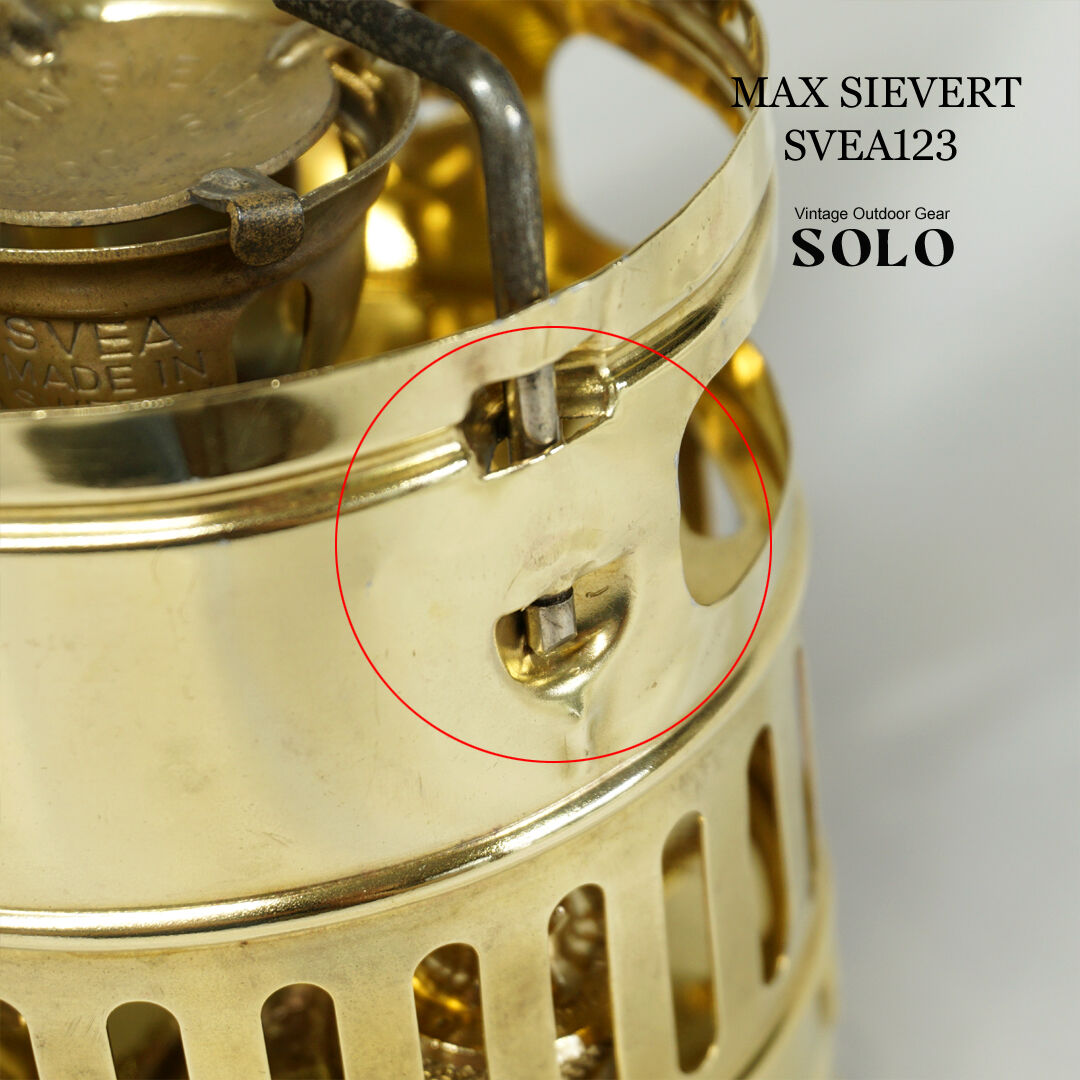 MAX SIEVERT SVEA 123 マックスシーバート スベア123 original