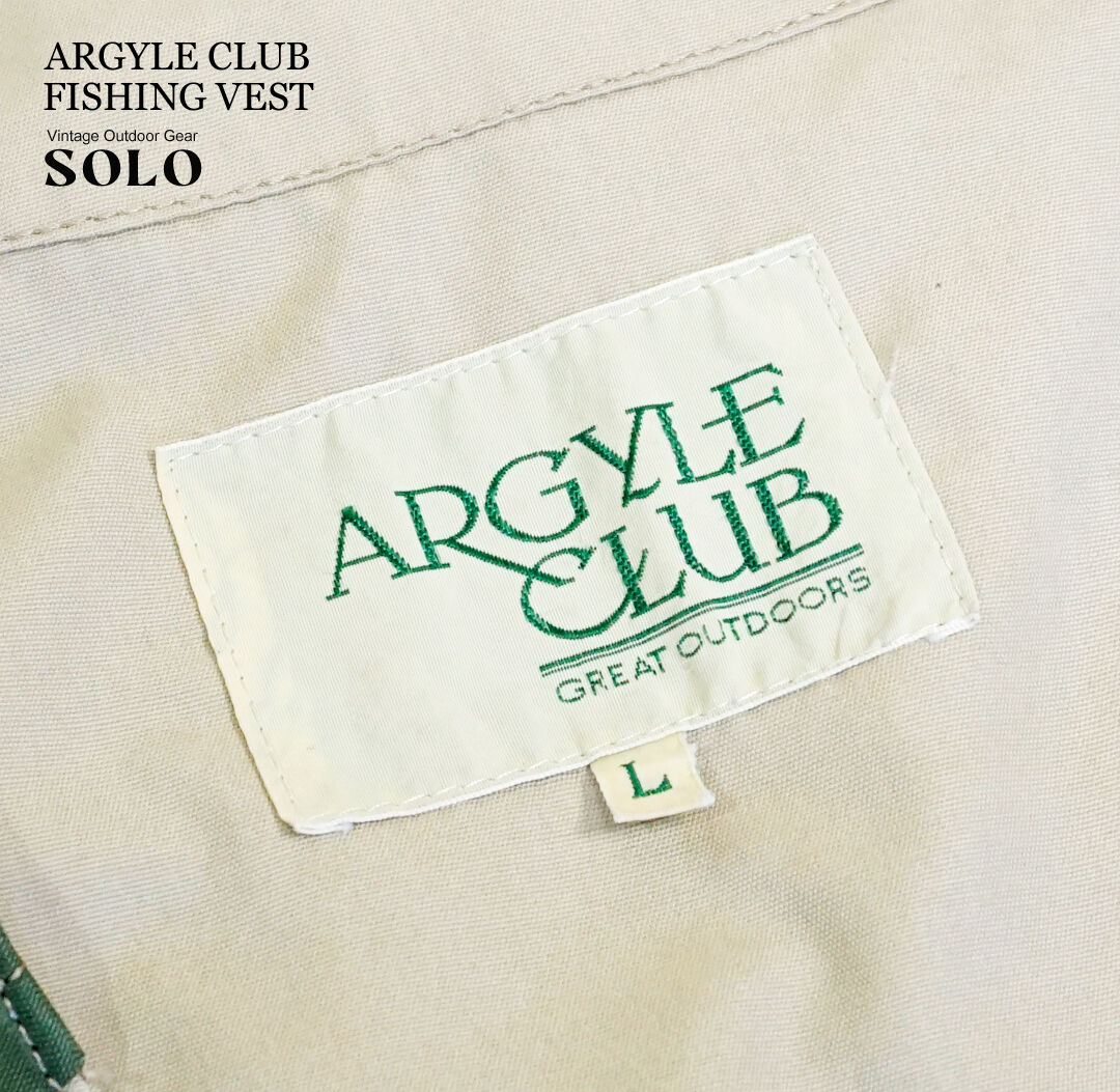 ARGYLE CLUB / アーガイルクラブ フィッシングベスト ARGYLE CLUB / アーガイルクラブ フィッシングベスト