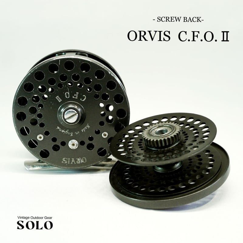 Orvis CFO II Screw Back Fly Reel オービス シーエフオー 2 スクリューバック マイナスねじ 初期モデル オリジナル  ビンテージ フライリール