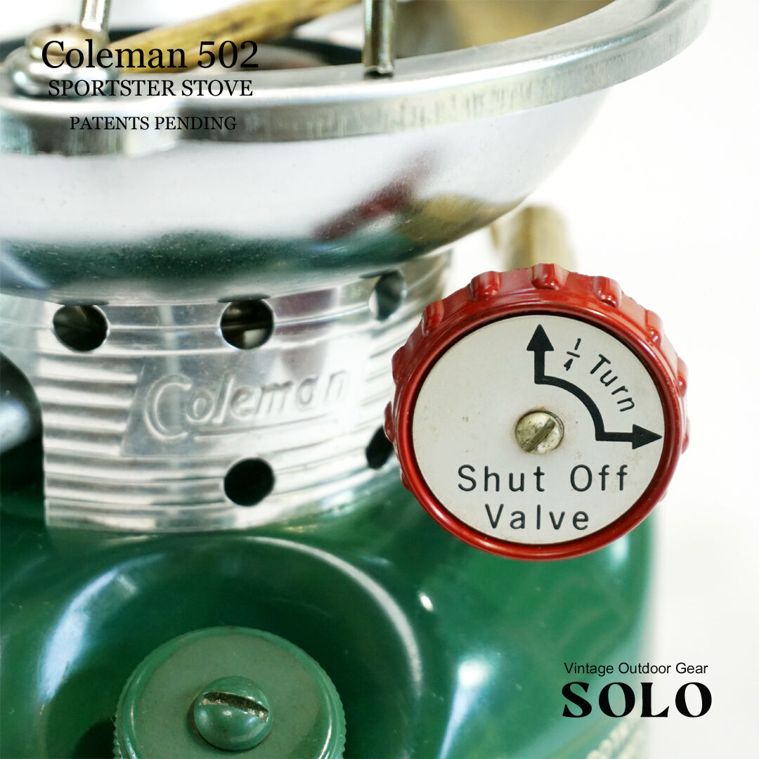 希少】コールマン・MODEL 502ストーブ メンテナンス済ケース付