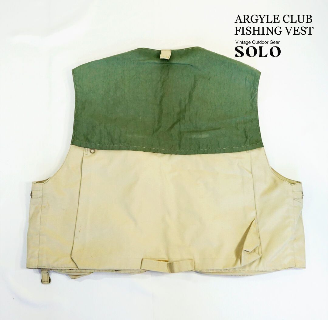 ARGYLE CLUB / アーガイルクラブ フィッシングベスト | ヴィンテージ野外道具店 ...