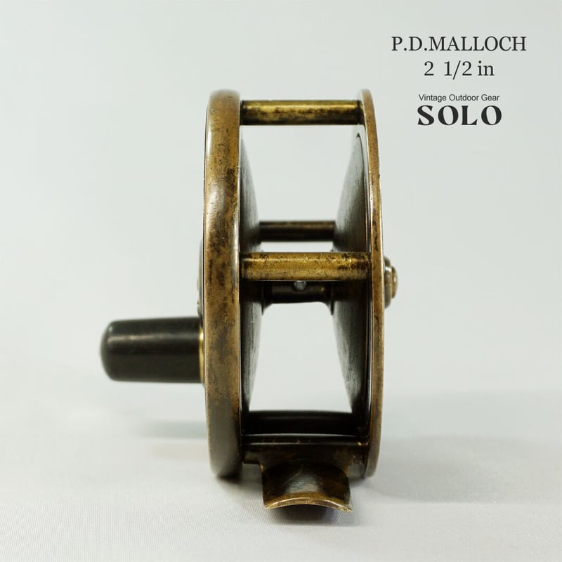 P.D.MALLOCH オールブラスフライリール 2 1/2in | ヴィンテージ野外