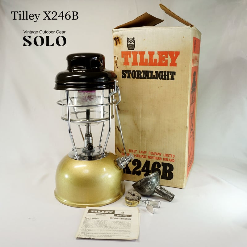 ティリー ランタン TILLEY LANTERN X246B | ヴィンテージ野外道具店 SOLO