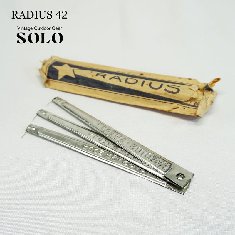 RADIUS 42 / ラディウス 42 最終型 | ヴィンテージ野外道具店 SOLO