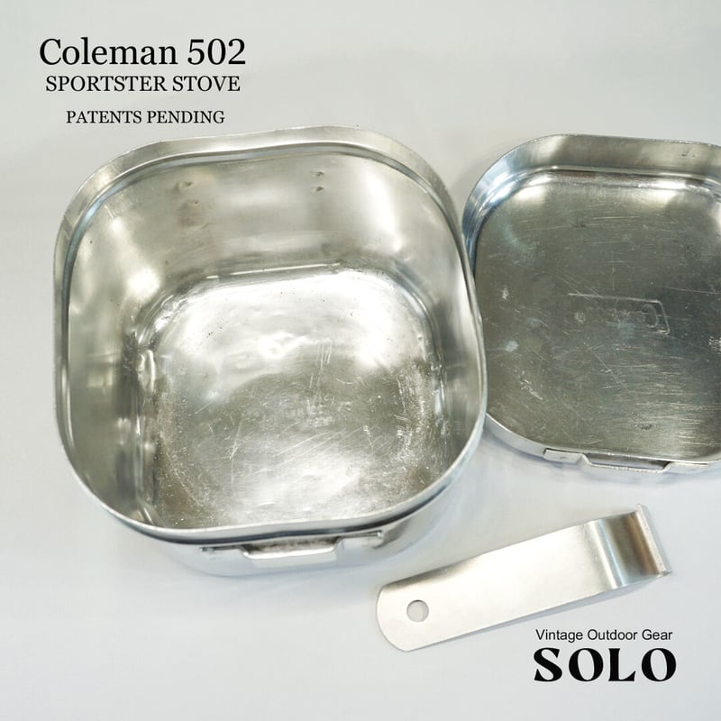 Coleman502 PATENTS PENDING / コールマン502 ケース、ヒートドラ