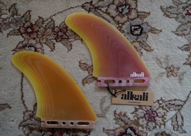 Alkali Fins. Small Twin Sunburst | Surfers9