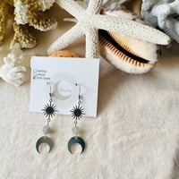 Sun and Moon silver color