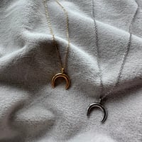 Crescent Moon Necklace (ST-18)