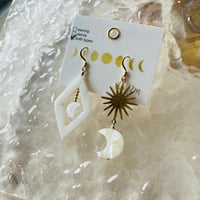asymmetry Sun and Moon