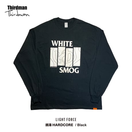 "LIGHT FORCE" 銭湯HARDCORE L/S Tee / Black / TMLF-A01