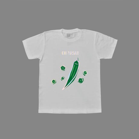 【KIDS】OH YASAI!Ｔシャツ オクラ