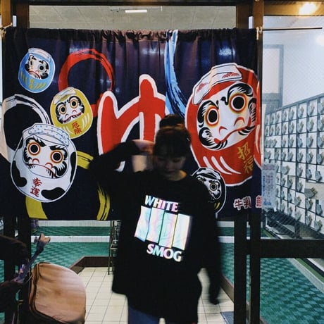 "LIGHT FORCE" 銭湯HARDCORE L/S Tee / Black / TMLF-A01